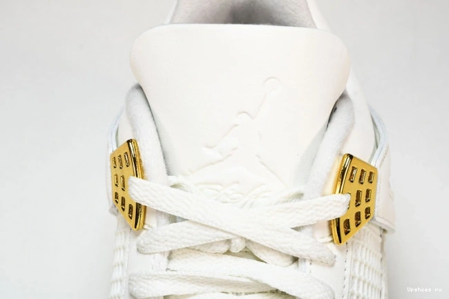 AQ9129-170 Gold Retro 4 Jordan Metallic 0803